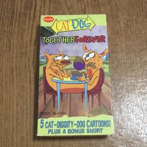Cat Dog VHS tape